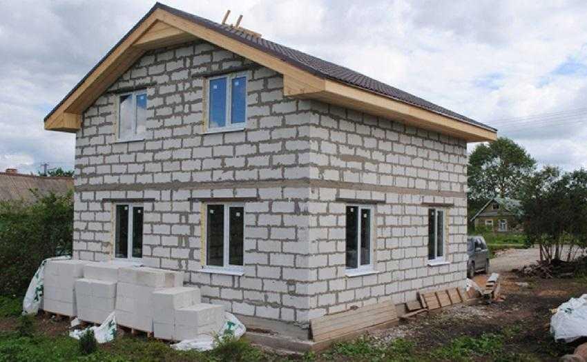 Строительство дома из газоблоков