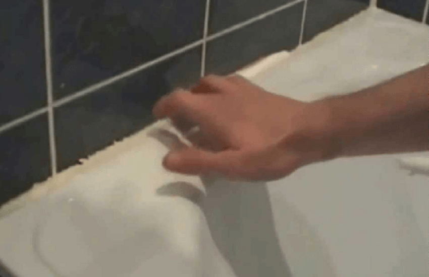 Герметизация стыков, между ванной и стенами