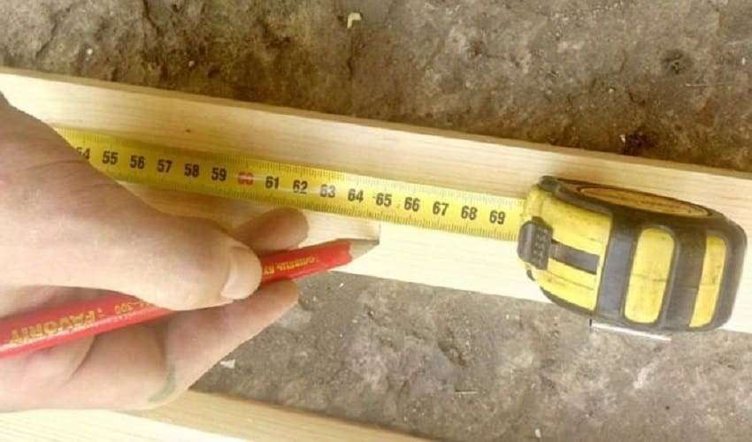 Измерение лестничной конструкции